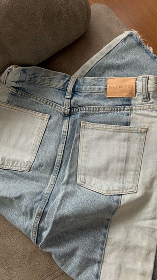 Falda vaquera Mango Talla M