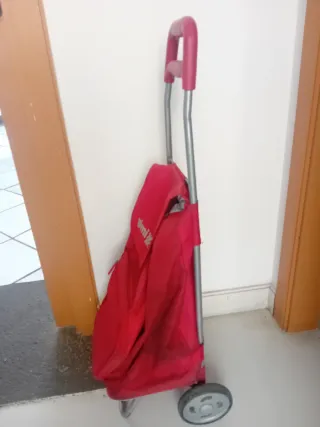 Carrello spesa Gimi rosso