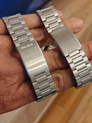 Pareja de relojes Alba(Seiko) Vintage. Perfectos.