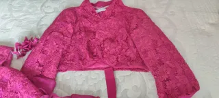 Vestido fiesta largo Sonia Peña FUCSIA