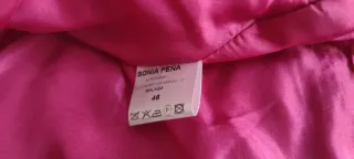 Vestido fiesta largo Sonia Peña FUCSIA