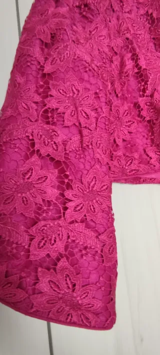 Vestido fiesta largo Sonia Peña FUCSIA