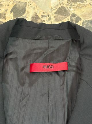 Traje Hugo Boss Negro Talla L Hombre