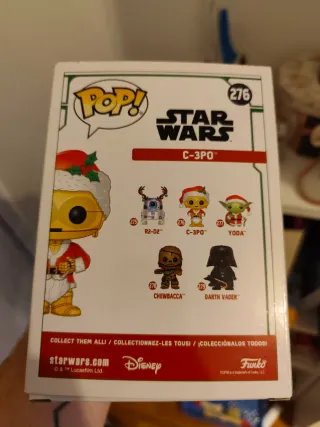 Funko Pop C-3PO Navideño 276 Star Wars