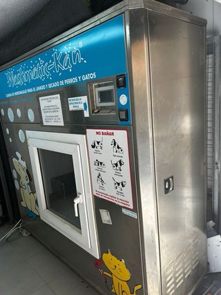 Lavadora y secadora para perros y gatos