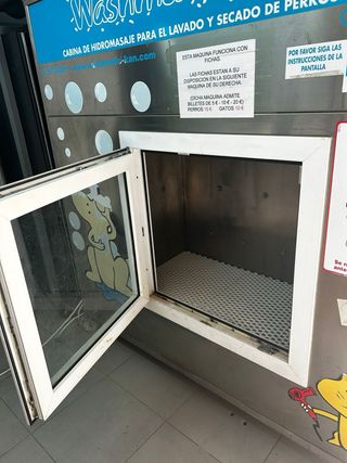 Lavadora y secadora para perros y gatos