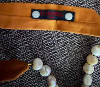 Collar mujer con colgante y borla
