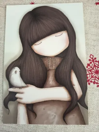 89 Cartas Photocards Gorjuss Libro Rojo