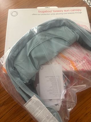 Capota ventilada Bugaboo Fox 5 azul claro