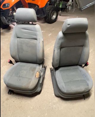 Juego asientos vw Caddy Gris