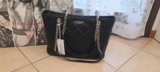 Borsa Guess Nera Trapuntata