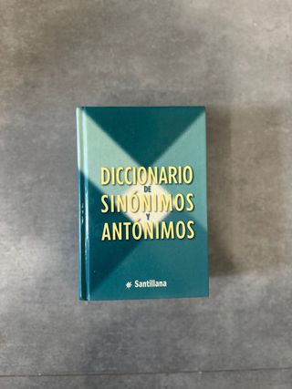 DICCIONARIO SINÓNIMOS ANTONIMOS