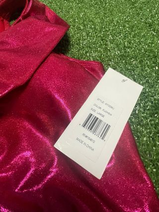 Bañador fucsia metalizado Miss Universe x Rubin Si
