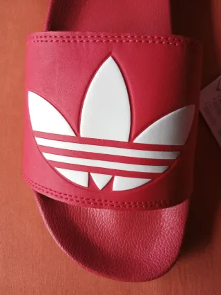 Chanclas Adidas Rojo