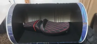 Tapizado de asiento de moto