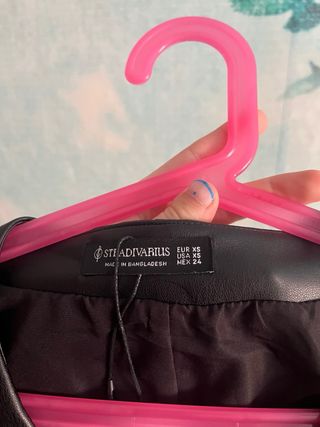 Chaleco Stradivarius Negro Talla XS