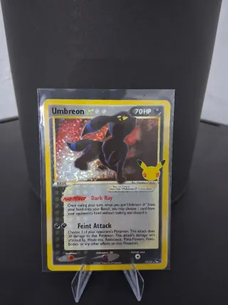 Carta Umbreon 25 aniversario