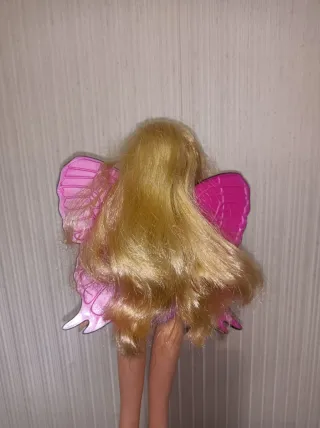 Barbie fata con ali rosa