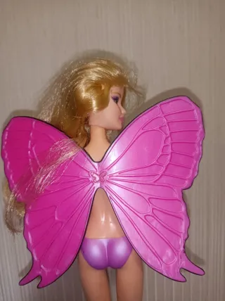 Barbie fata con ali rosa