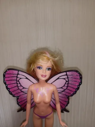 Barbie fata con ali rosa