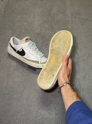 Nike Blazer Low 42 White/Black Vintage Vibe