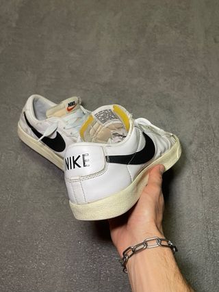 Nike Blazer Low 42 White/Black Vintage Vibe