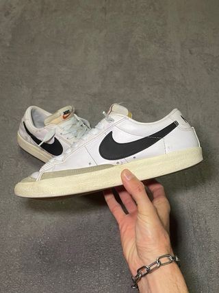 Nike Blazer Low 42 White/Black Vintage Vibe