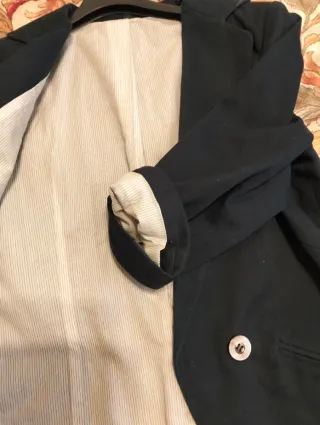Blazer Naf Naf blu scuro