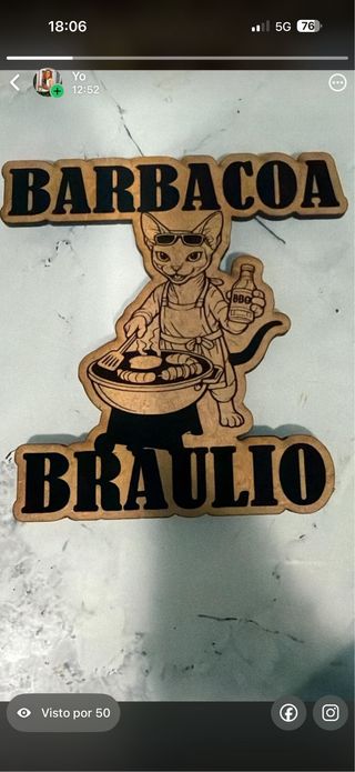 Imán Madera Personalizado