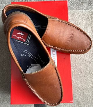 Mocasines Fluchos Cuero Talla 42