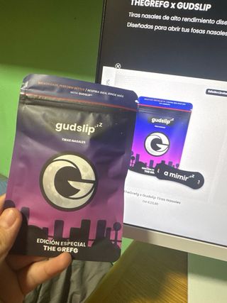 Gudslip x TheGrefg Tiras Nasales y Cintas Bucales