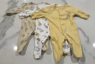Pack 3 pijamas prematuro Winnie the Pooh (44 cm)