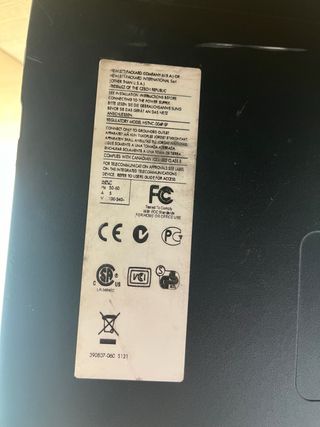 Ordenador HP Antiguo Escritorio