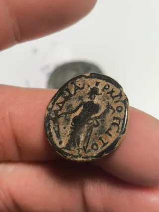 Moneda Romana Phrygia Hadrianopolis Geta