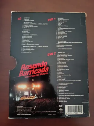 Rosendo Barricada y Aurora Beltrán DVD