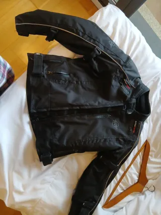 Chaqueta Moto Negra Mujer