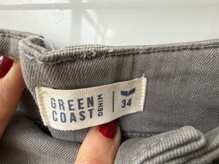 Pantalón campana tiro bajo Green Coast T34
