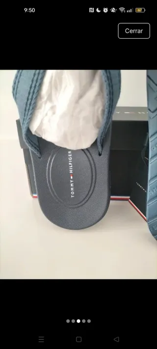 Chanclas Tommy Hilfiger Azul