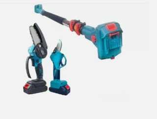 Set Potatura 48V Motosega Cesoia Elettrica