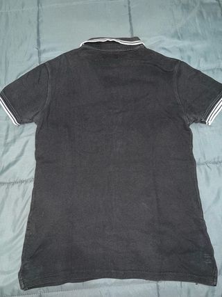 Polo Pull&Bear Negro Talla M