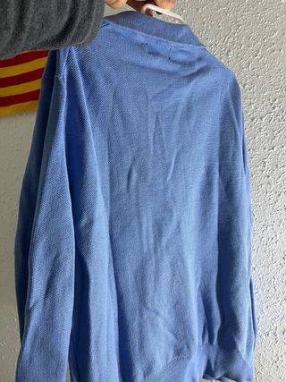 Polo Ralph Lauren Jersey Media Cremallera Azul Tal