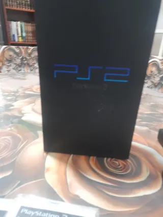 Consola PlayStation 2 Negra + Juegos