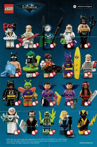 Lego Wonder Twin Jayna Minifigura Batman Movie 2