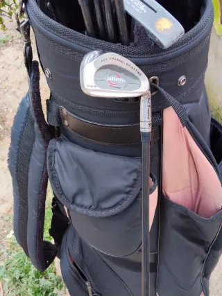 Set de Palos de Golf y Bolsa Negra