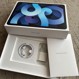 iPad Air 4 64GB Azul WiFi + Caja y Cargador