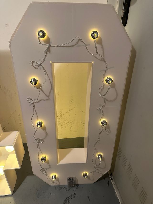 Números iluminados 40 aniversario