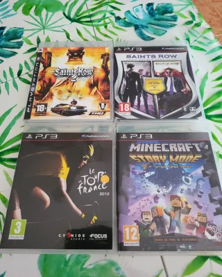 Pack 4 Juegos PS3: Saints Row 2, Doble Pack, Le To