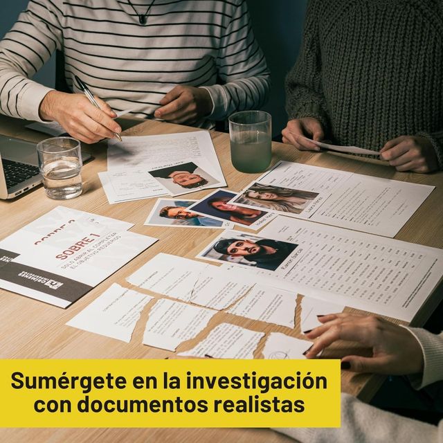 Juego de Mesa: Crímenes Imperfectos Caso 1