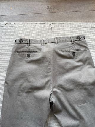 Pantalón Cortefiel Gris Hombre