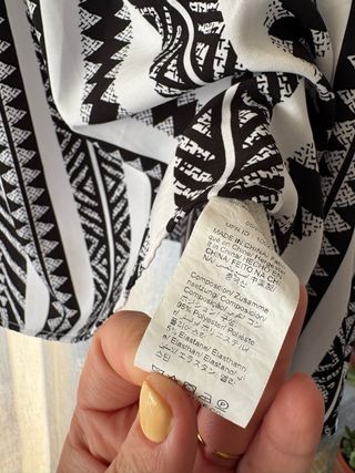 Vestido estampado B&N